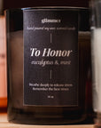 To Honor Candle